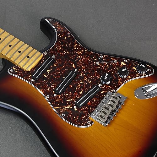 Miniatura 5 de FLEOR Pastilla de guitarra Humbucker de doble riel caliente con tamaño de bobina simple (12-13K), negra