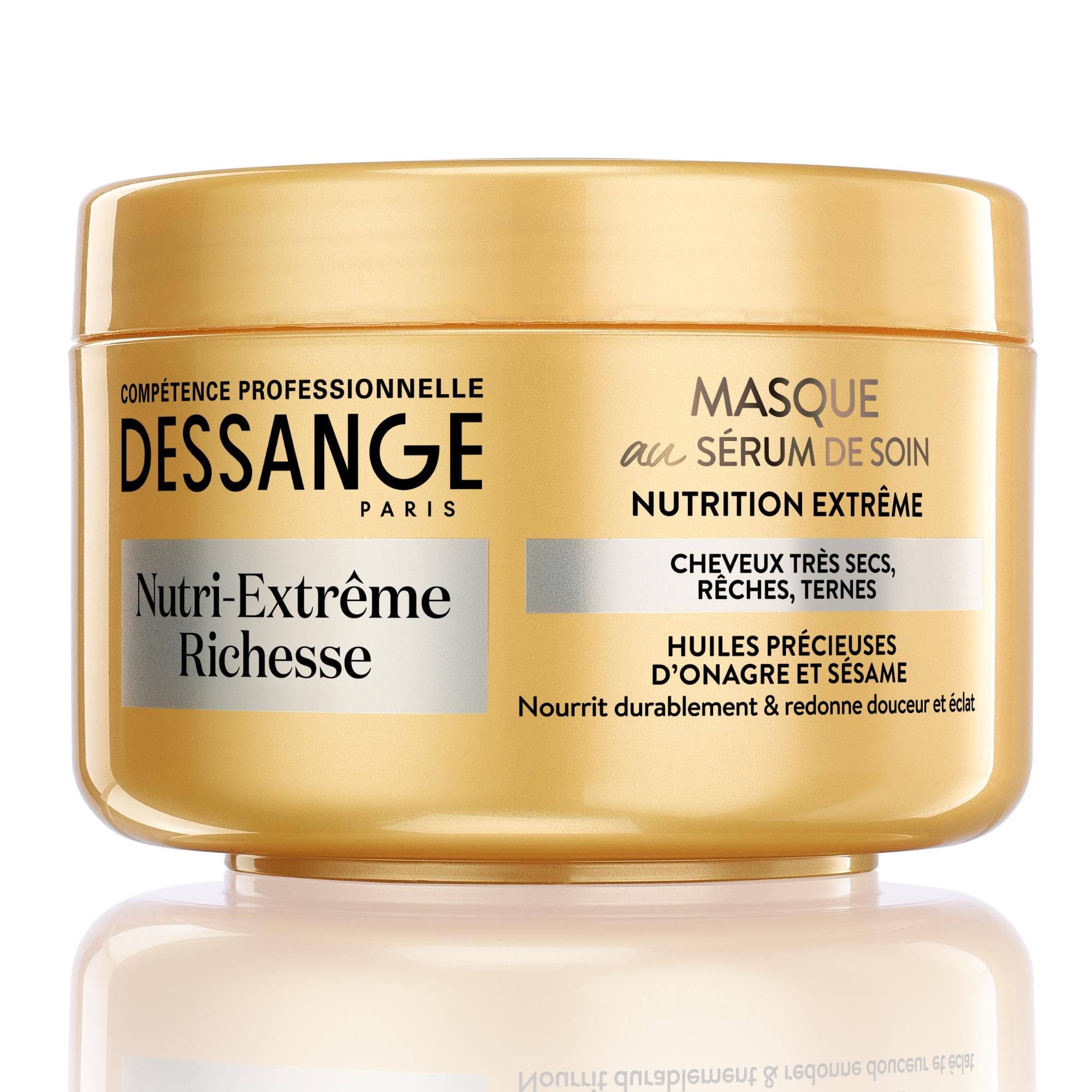 Masque Dessange Nutri-Extrême anti cheveux secs et ternes