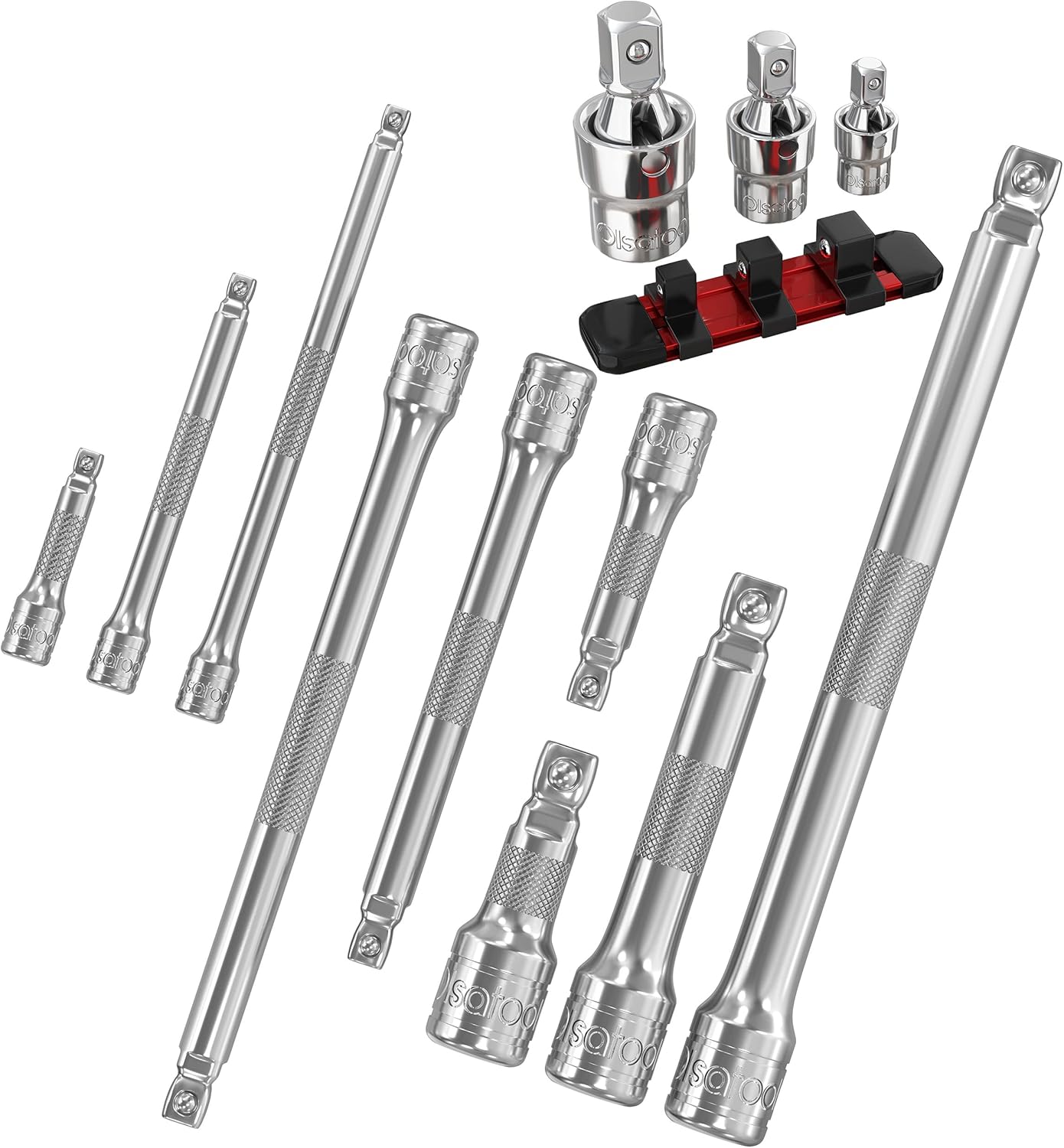 Olsa Tools Wobble Socket Extension Set (9pc) and Universal