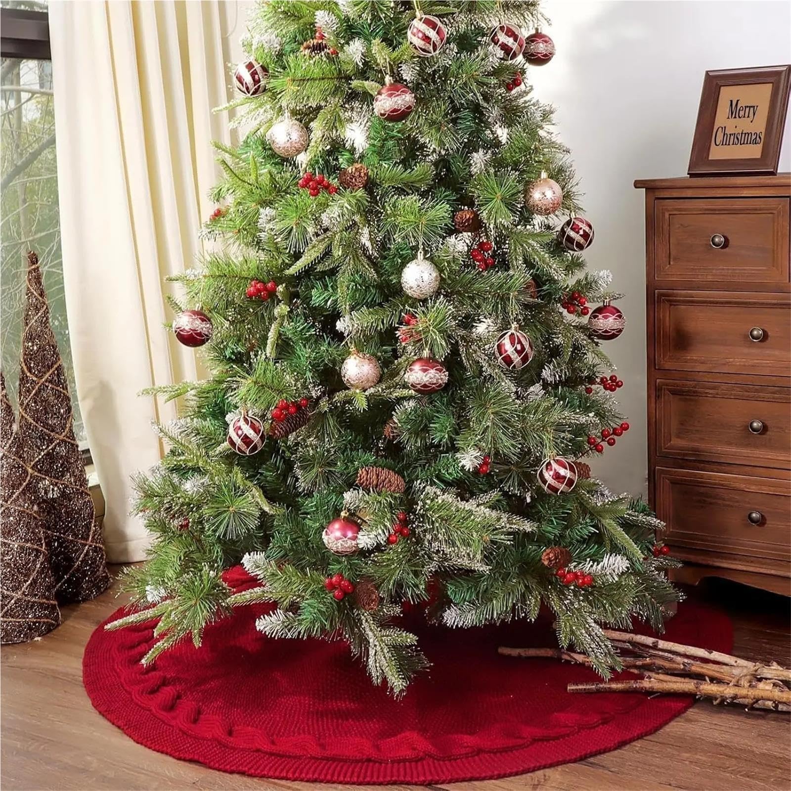 Copri Albero Gonna for albero di Natale retrò