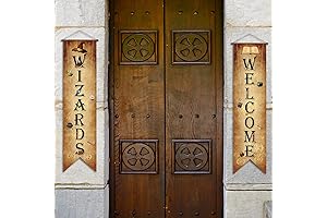 Harry Potter Decorations for Classroom: Wizards Porch Signs Magical Wizard Banner