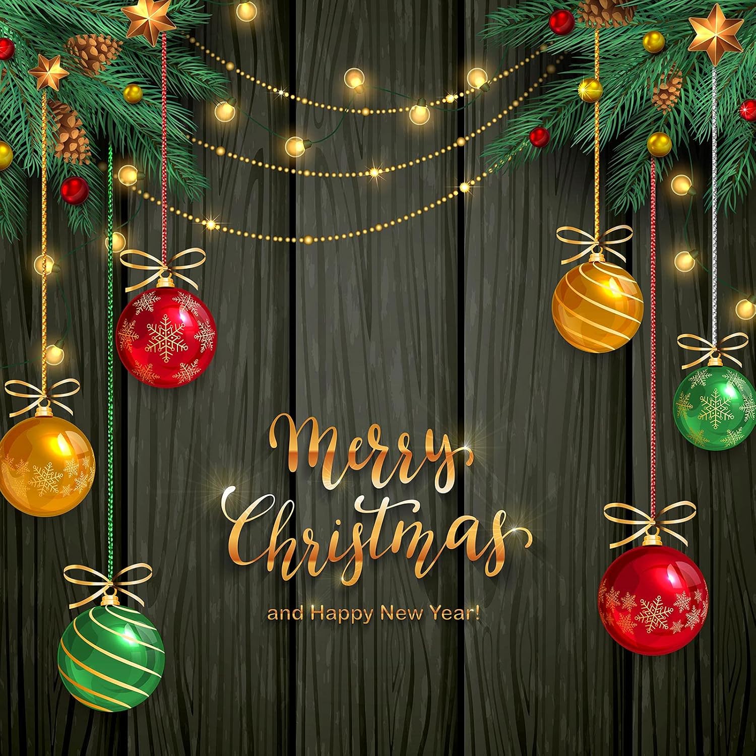 Nuanchu 400 Pcs Christmas Ornament Hangers Precut Cord String for Ornaments Ornament Hooks with Snap Fastener Polyester Hanging Ropes for Christmas Holiday Party Decorations (Gold Red Green Silver)