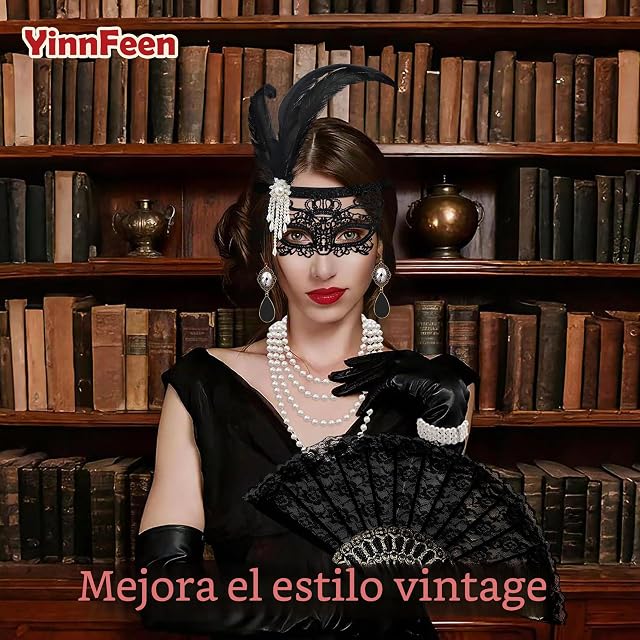 Foto 5 de 7 de Accesorios Años 20, 7 Piezas Accesorios Great Gatsby