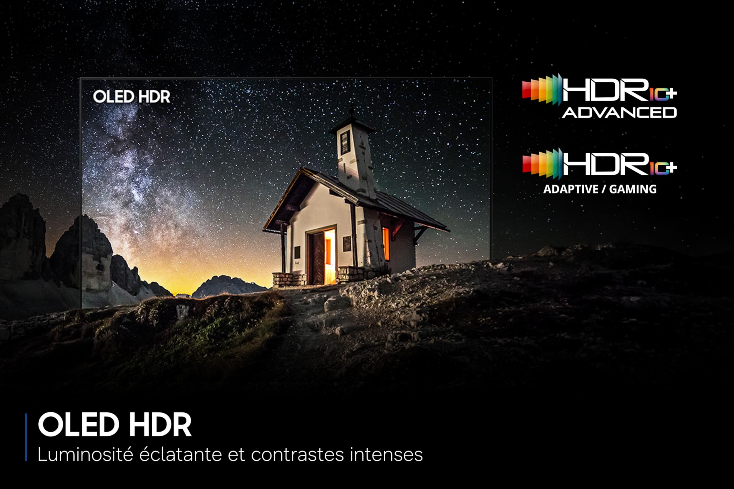 Samsung Smart TV 55 Pouces S85H, OLED 4K, Téléviseur Gaming 120Hz avec AI Upscaling, OLED HDR, Vision AI Companion, Object Tracking Sound Lite, Alexa Intégré [2026]