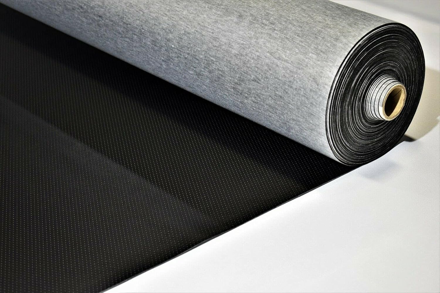 Black Perforated Auto Pro Vinyl Fabric Automotive Seat