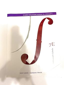 Student Solutions Manual Chapters 10-17 for Stewarts Multivariable Calculus, 7th