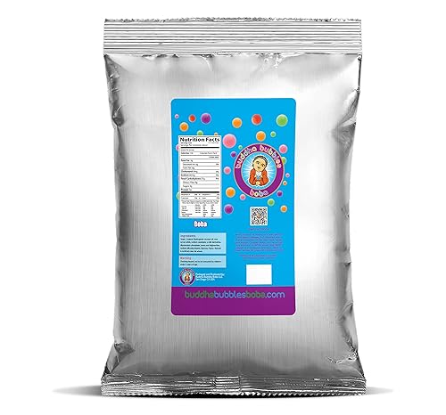 Miniatura 2 de Perlas de tapioca negras Buddha Bubbles Boba.