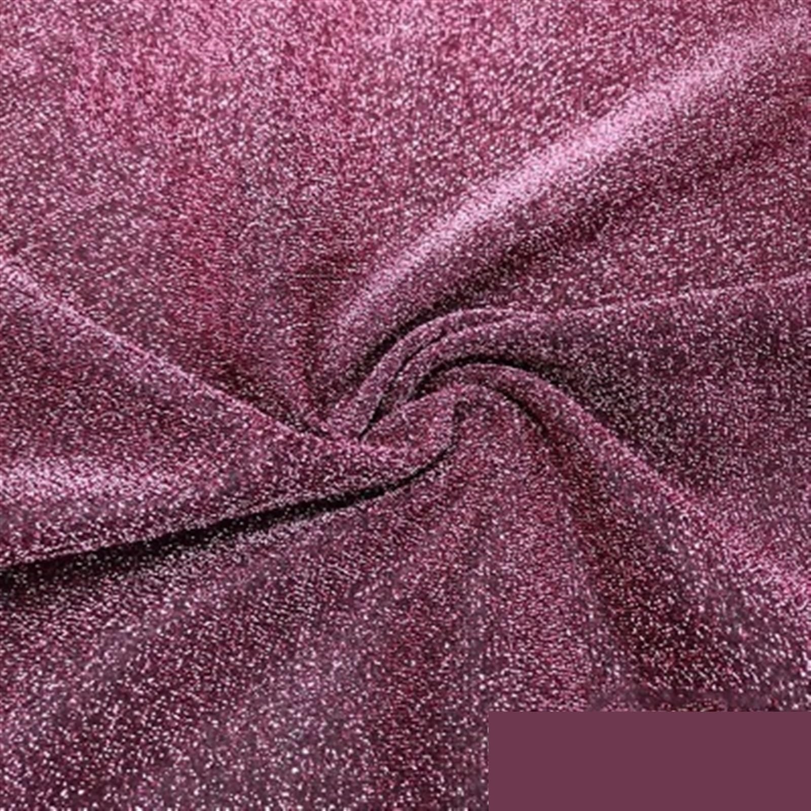 Fabric, Fashionable Glitter Starry Sky Knitted Stretch Fabric Multicolor 100cm x 150cm(20)