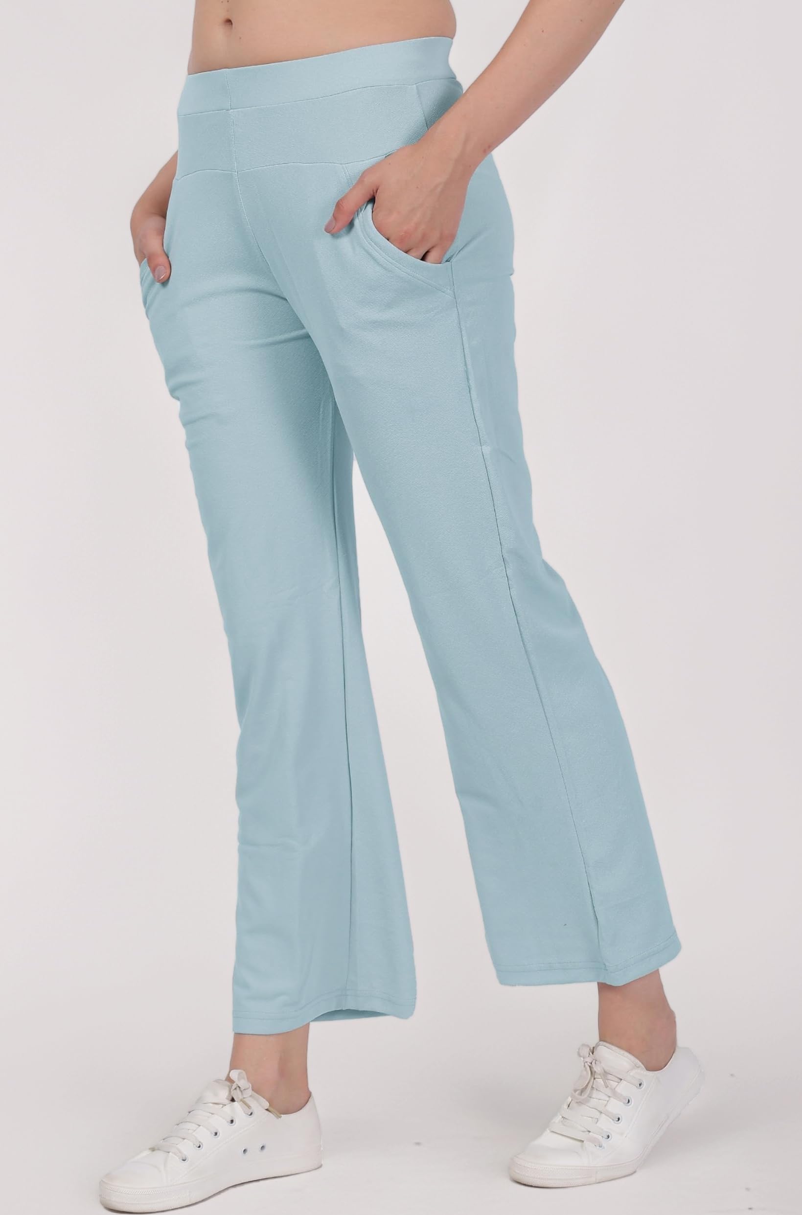 Girls Pants and Trousers for Kids Girls, Multicolor Soft Lycra Stretchable Bootcut Leggings Trackpants and Sports Activity