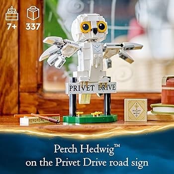 へどうぃぐ Amazon.com: LEGO Harry Potter Hedwig at 4 Privet Drive