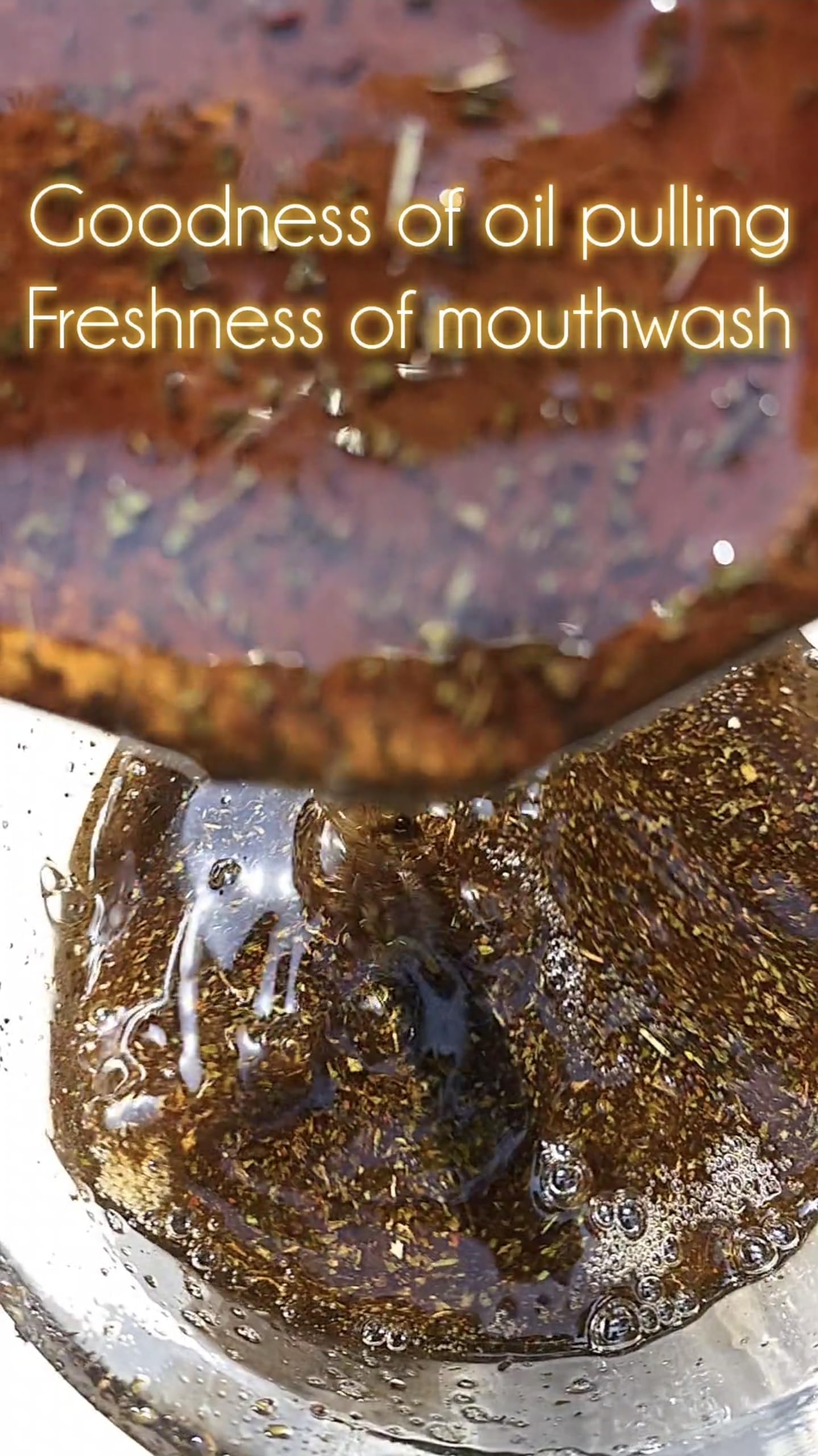 The Nature Mill Sesame Oil Pull Mouthwash Peppermint Clove. Natural pulling oil for teeth and gums (200ml, Sesame) 3