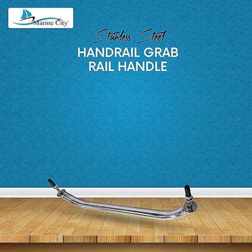 Miniatura 2 de MARINE CITY Barandilla de acero inoxidable de grado 304 con pernos de doble extremo de 16 pulgadas para infantes de marina  barcos  yates  kayaks