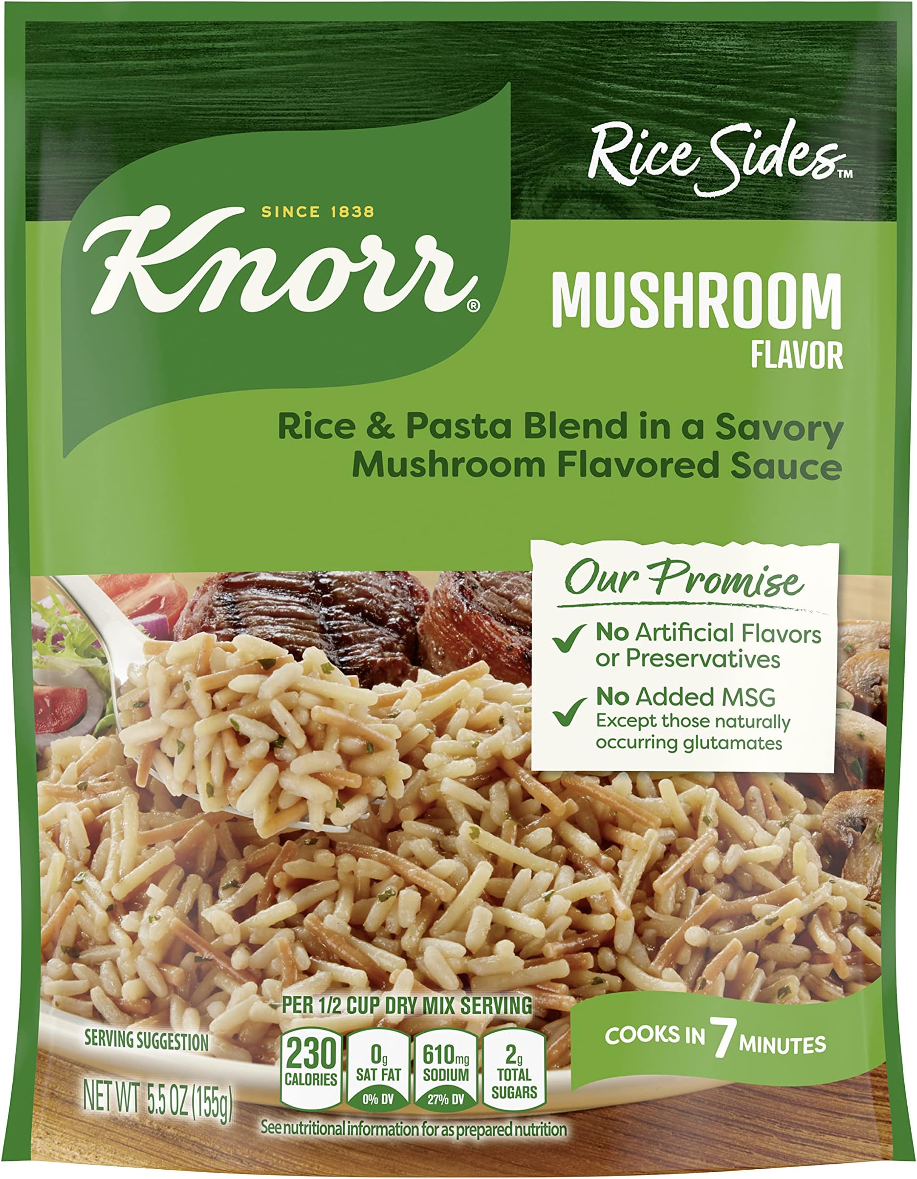 Amazon.com : Knorr Rice Sides Teriyaki For a Tasty Rice Side Dish No