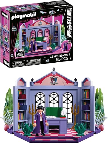 Playmobil 72143 · Monster High™ Despacho de Bloodgood Set de Oficina