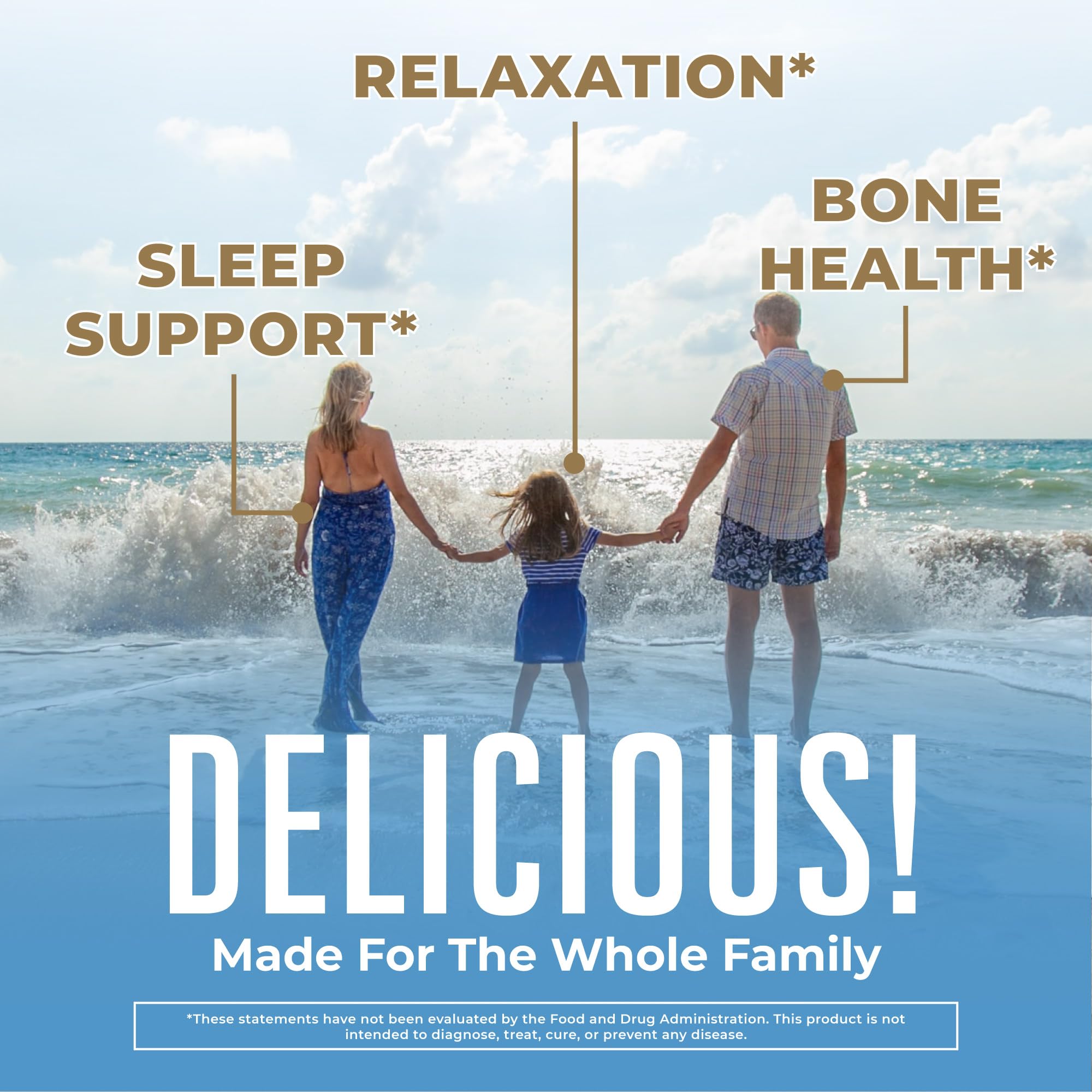 Nighttime Liquid Multimineral Sleep Supplement, Sugar