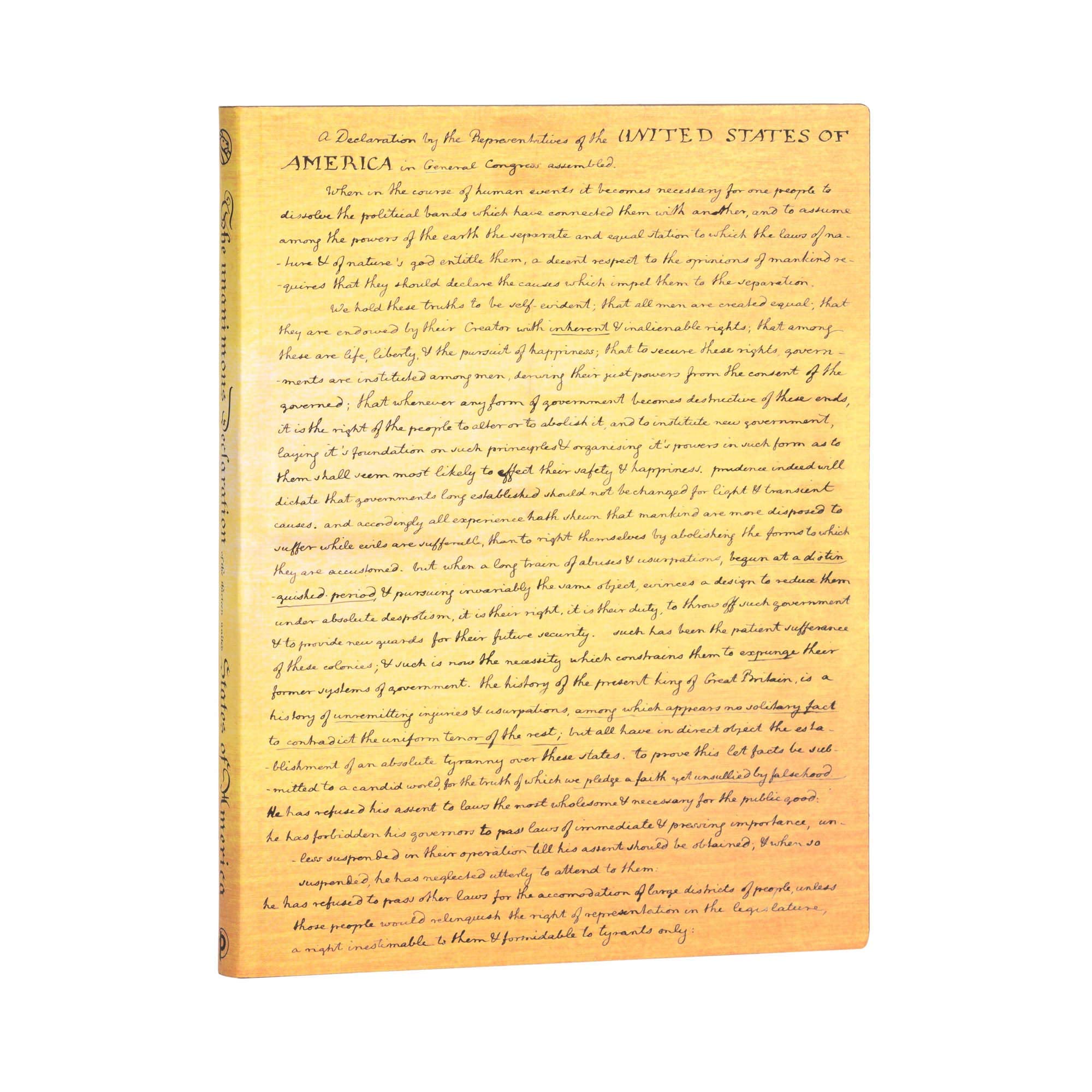 Paperblanks - Giornale a righe con dichiarazione di indipendenza