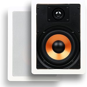 Micca M-6S 6 Inch 2-Way in-Wall Speaker (Renewed)