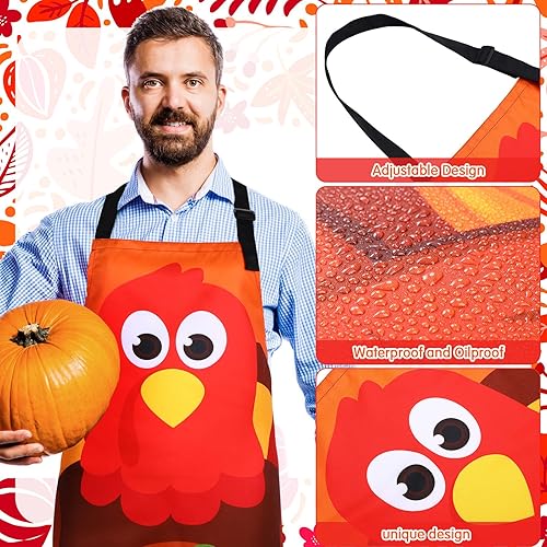 Miniatura 3 de Juego de 3 manoplas de cocina de Acción de Gracias, juego de guantes de cocina de Acción de Gracias, regalo de cocina para mujeres y hombres, Como