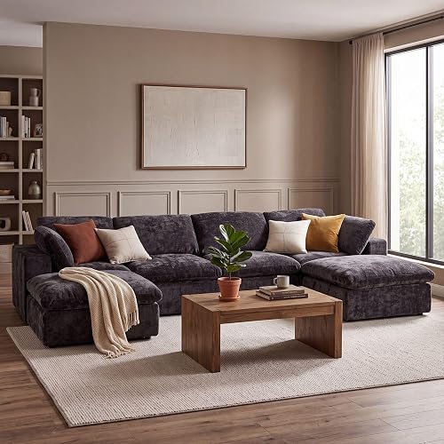153&quot Oversized Boneless Cloud Couch Sectional product photo (Sofas & Sectionals) — ScooterReviewPro review