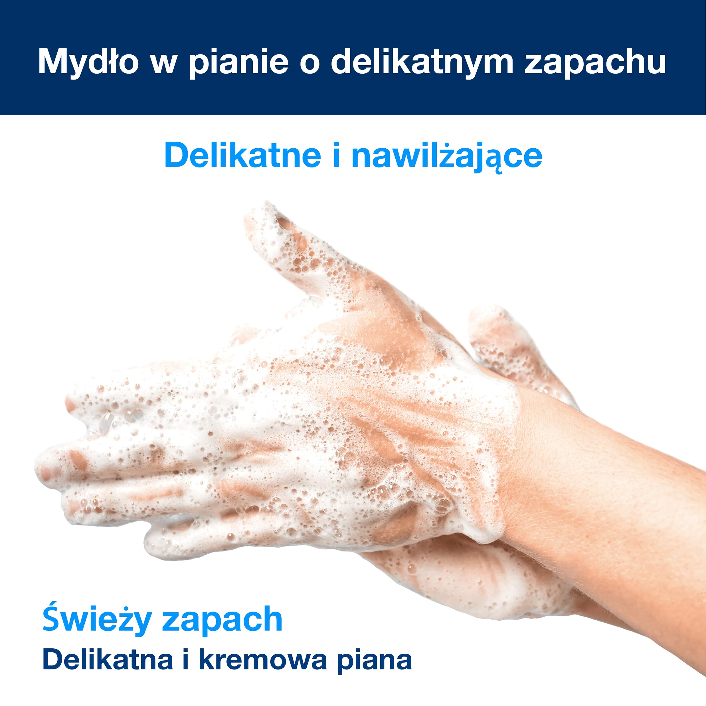 Tork delikatnie perfumowane mydło w pianie S4, mniejsze zużycie, 1000 ml, (1 sztuka) 520501
