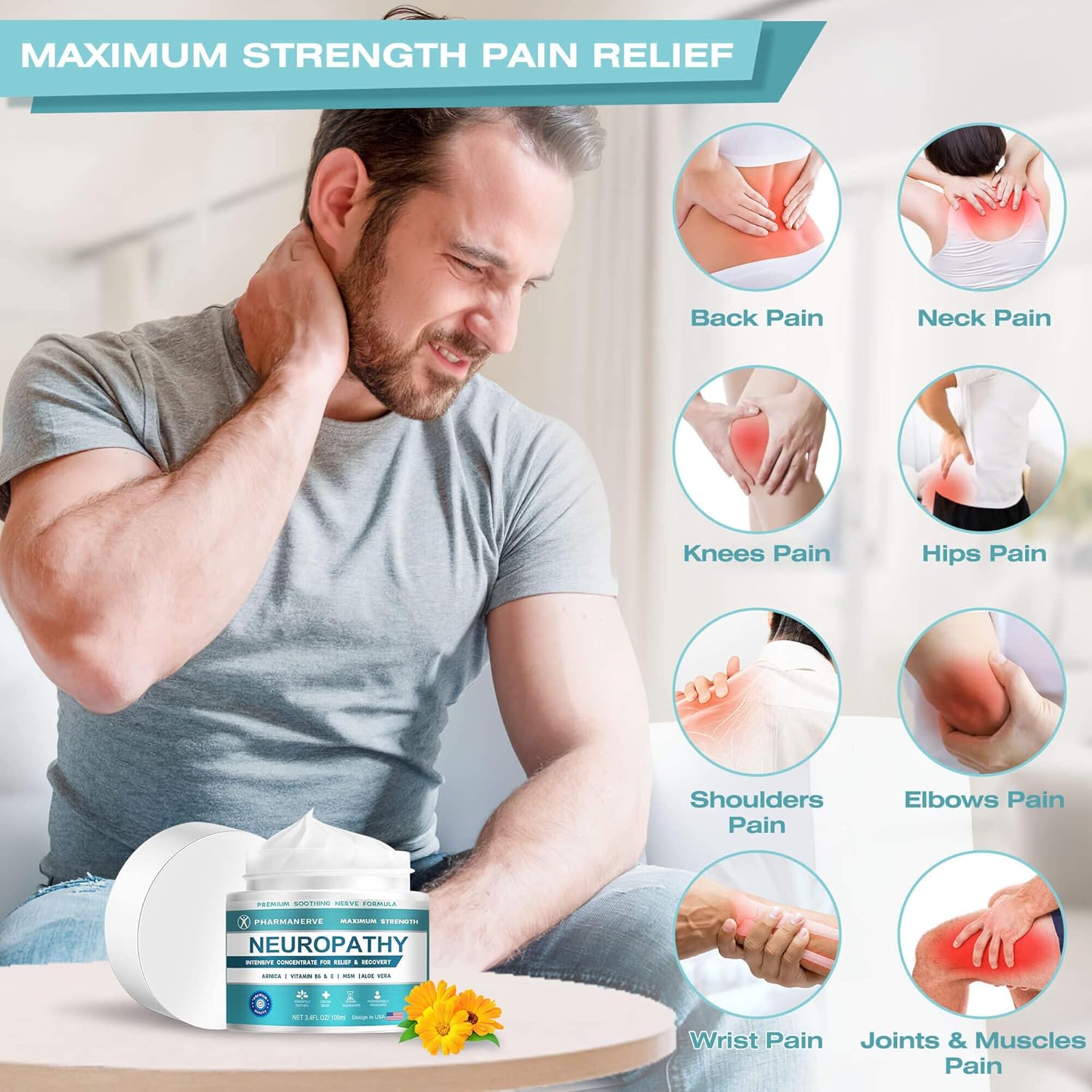 Neuropathy Pain Relief Cream, Nerve Pain Relief Poland Ubuy