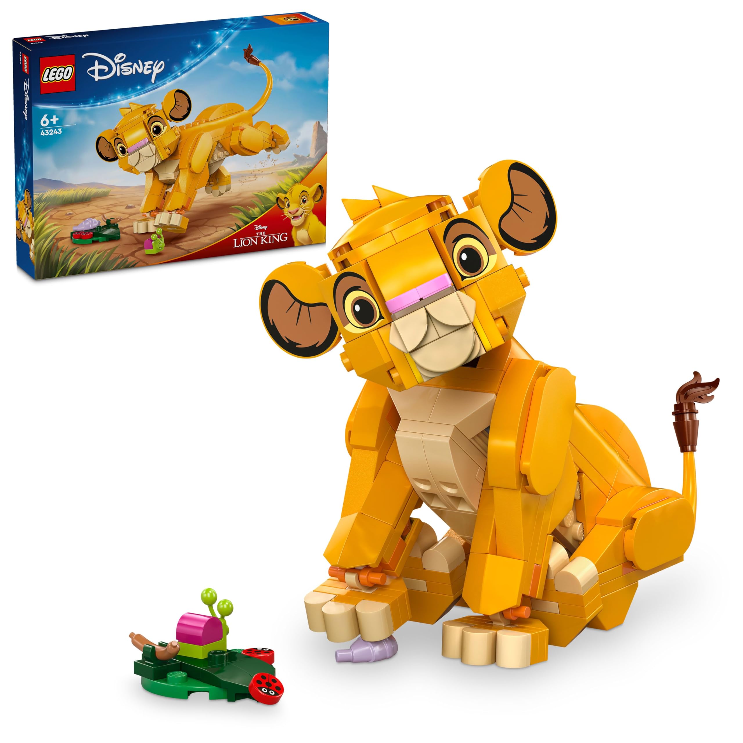 LEGO ǀ Disney Simba The Lion King Cub Fun Gift Idea 43243 Building Blocks Toys for 6+ Gift for Boys and Girls (B0CWGZWDY9) Amazon Price History, Amazon Price Tracker