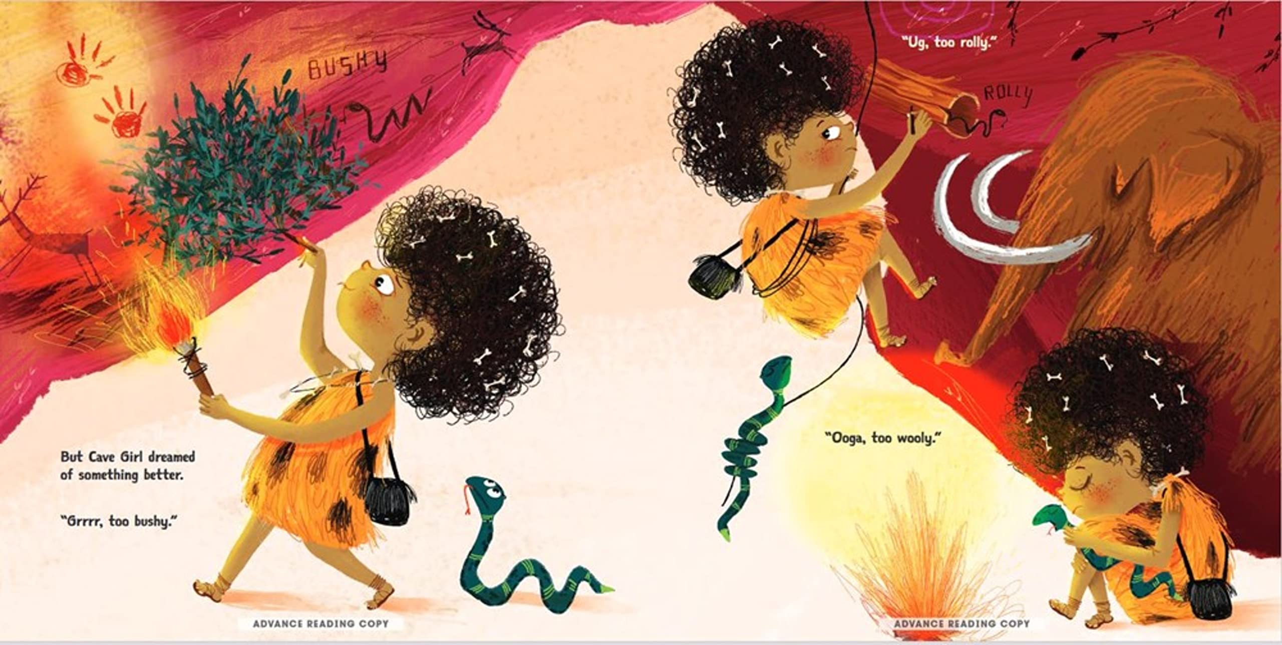 Cave Girl's Big Idea