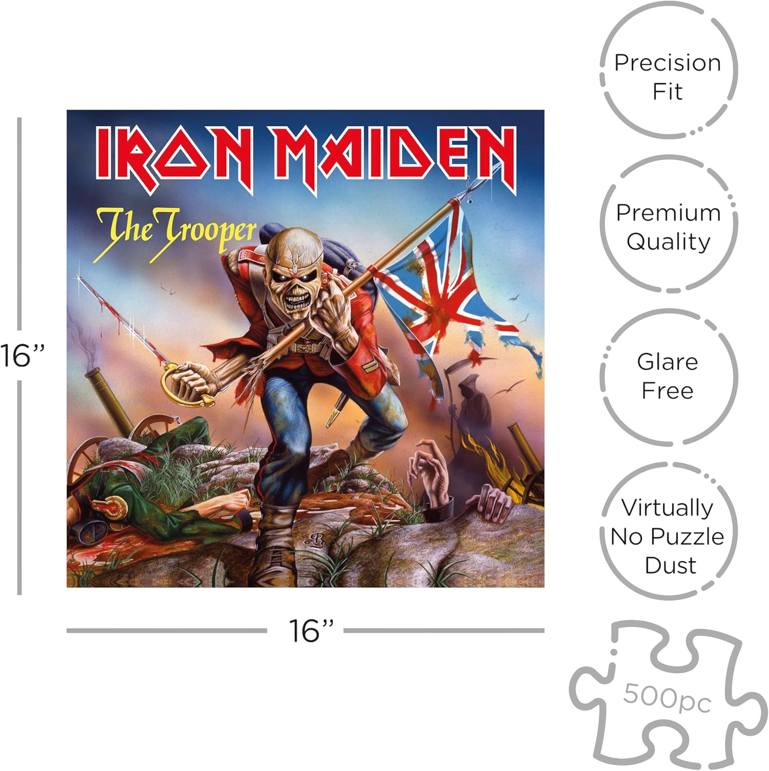 Iron Maiden The Trooper (500 Piece Jigsaw Puzzle)