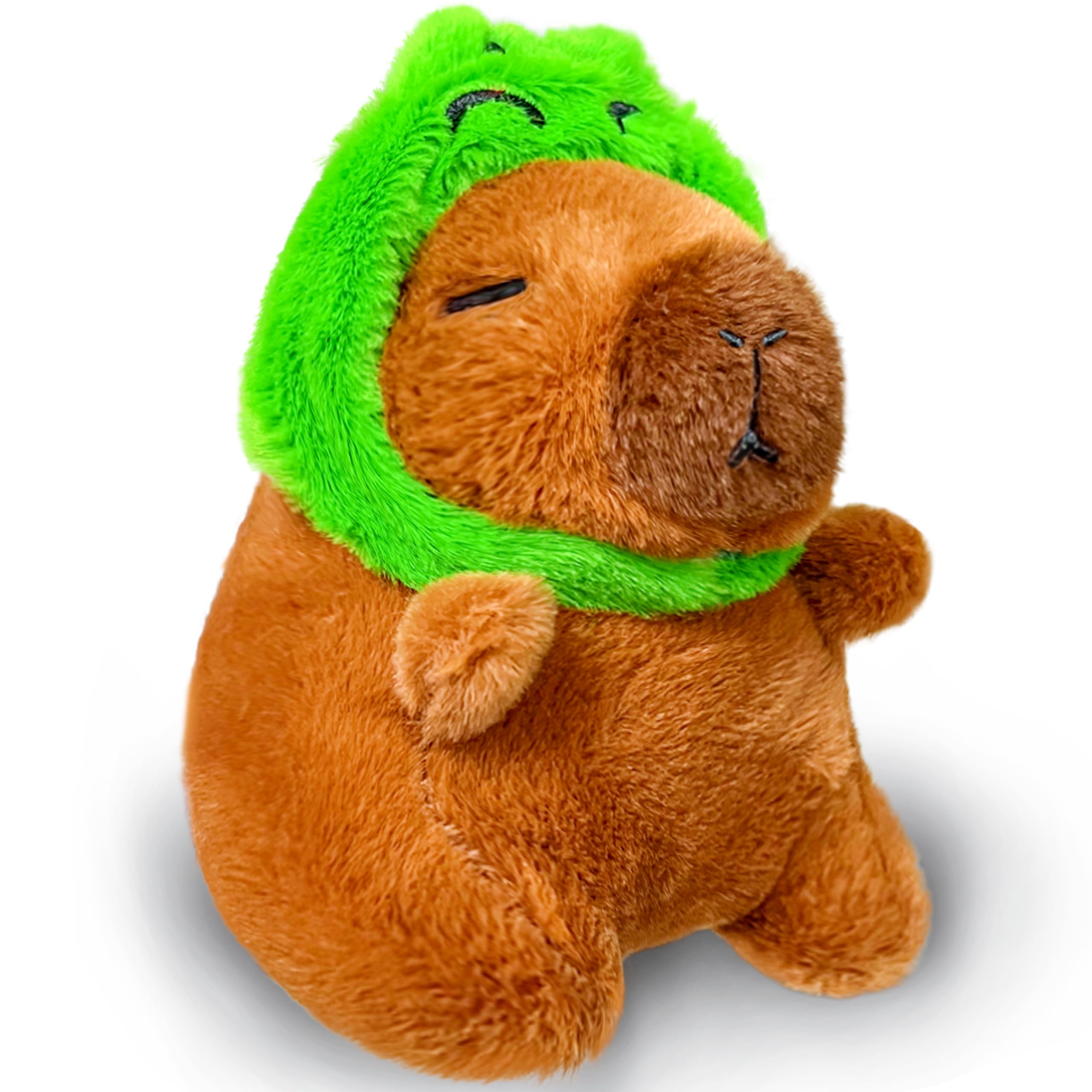 Kawaite Soft Capybara Plush Toys for Kids and Teens, Cute Stuffed Animals Doll, Kawaii Plushies Keychain, Small Capybara Stuffed Animal Plush Toys for