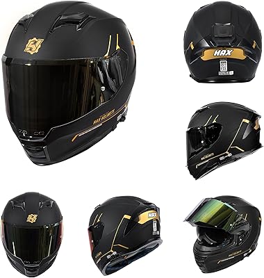HAX Force Aerodynamic Full Face Helmet For Street & Seychelles
