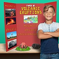 Vista 3 de Flipside Products Tableros de proyectos de 36 x 48 pulgadas para presentaciones, ferias de ciencias, proyectos escolares, exhibiciones de eventos