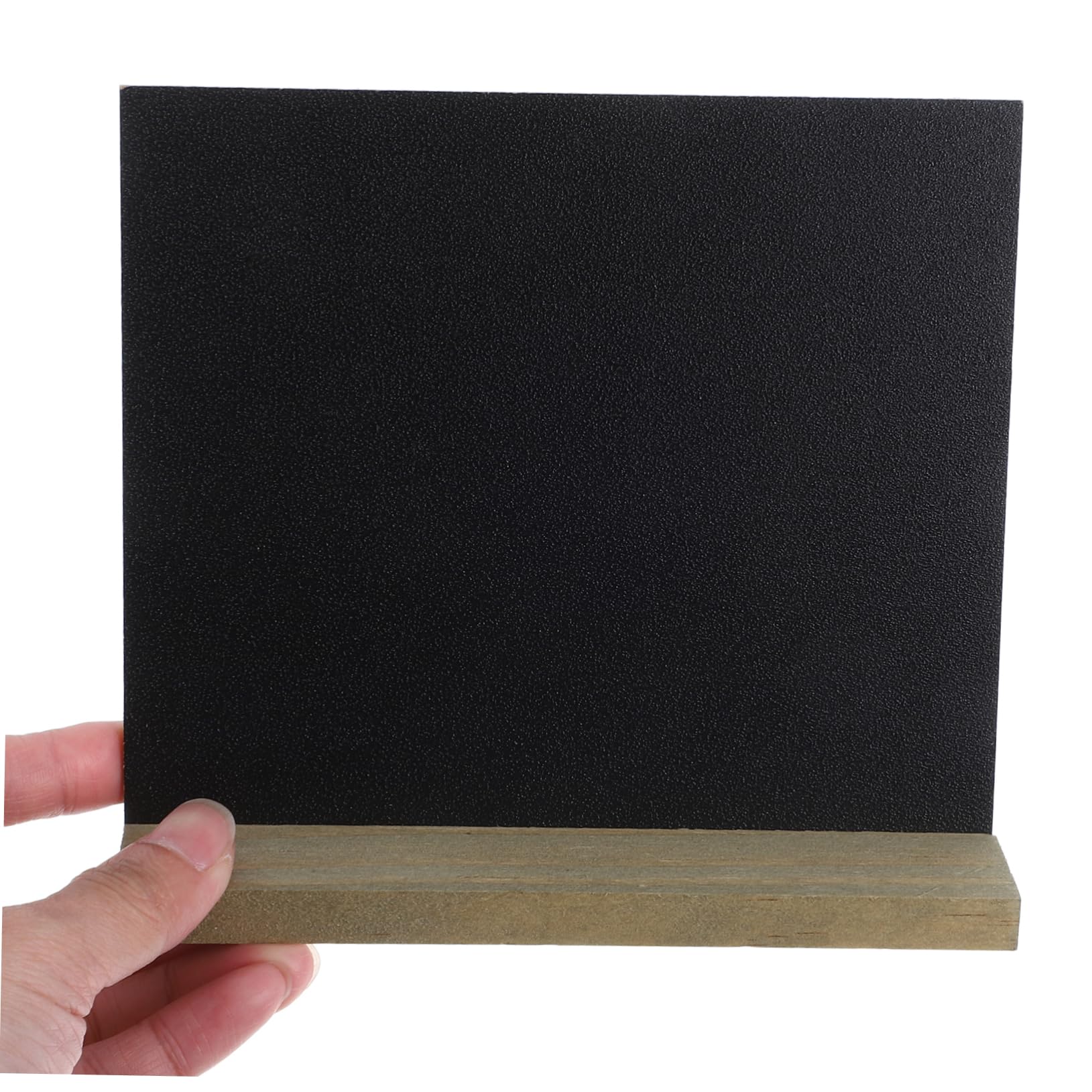 Petit Tableau Noir Vintage en Bois, Lot de 10, Noir