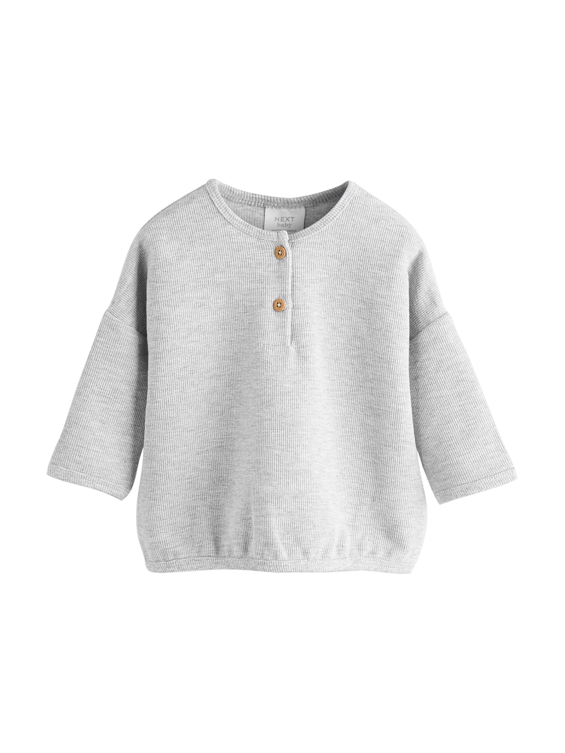 NEXT Baby Jungen Langarmshirts für Babys, 4er-Pack