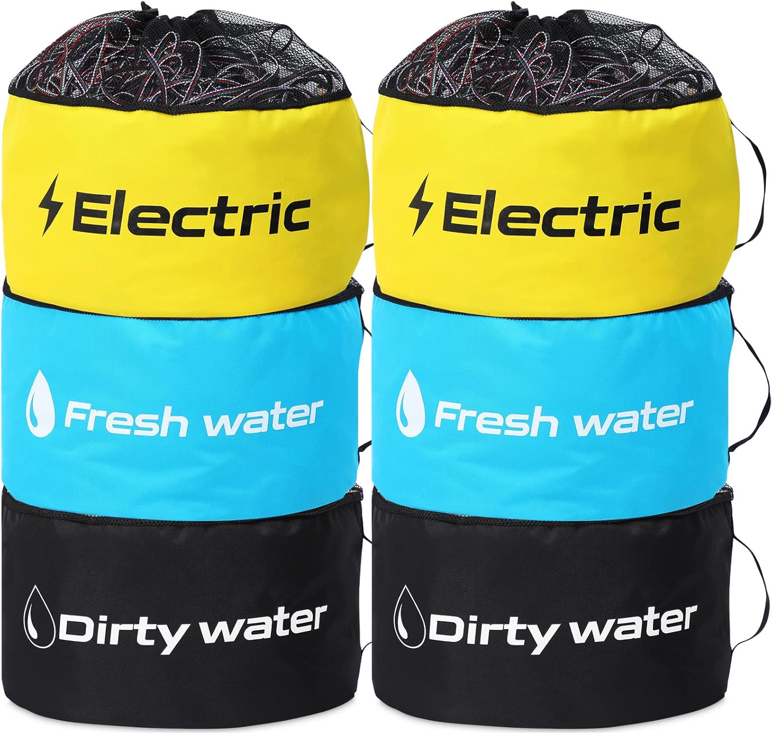 Woanger 6 Pcs RV Hose Storage Bag RV Sewer Hose Storage RV