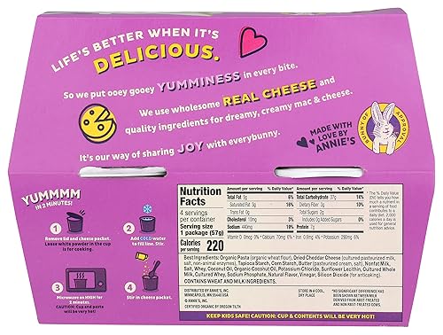 Miniatura 2 de Annie'S Homegrown, Mac Cheese White Cheddar 4 unidades, 8.04 onzas