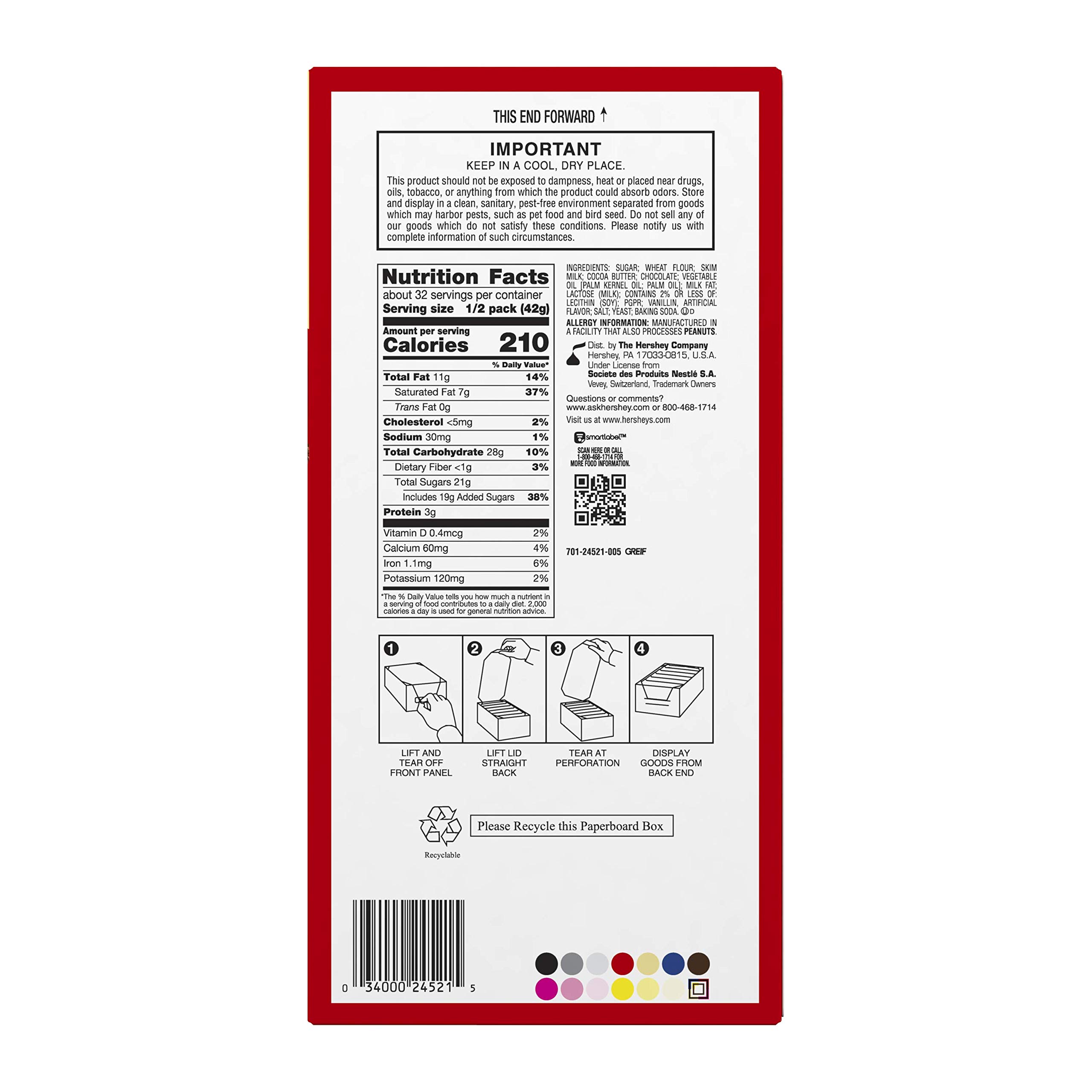 KIT KAT BIG KAT King Size Candy Bar, Milk Chocolate Covered Crisp Wafer