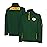 Ultra Game NFL Official Adults Quarter-Zip Super Soft Pullover Sweatshirt with Zipper Pockets - Unisex, Green Bay Packers, Team Color Updated, Small