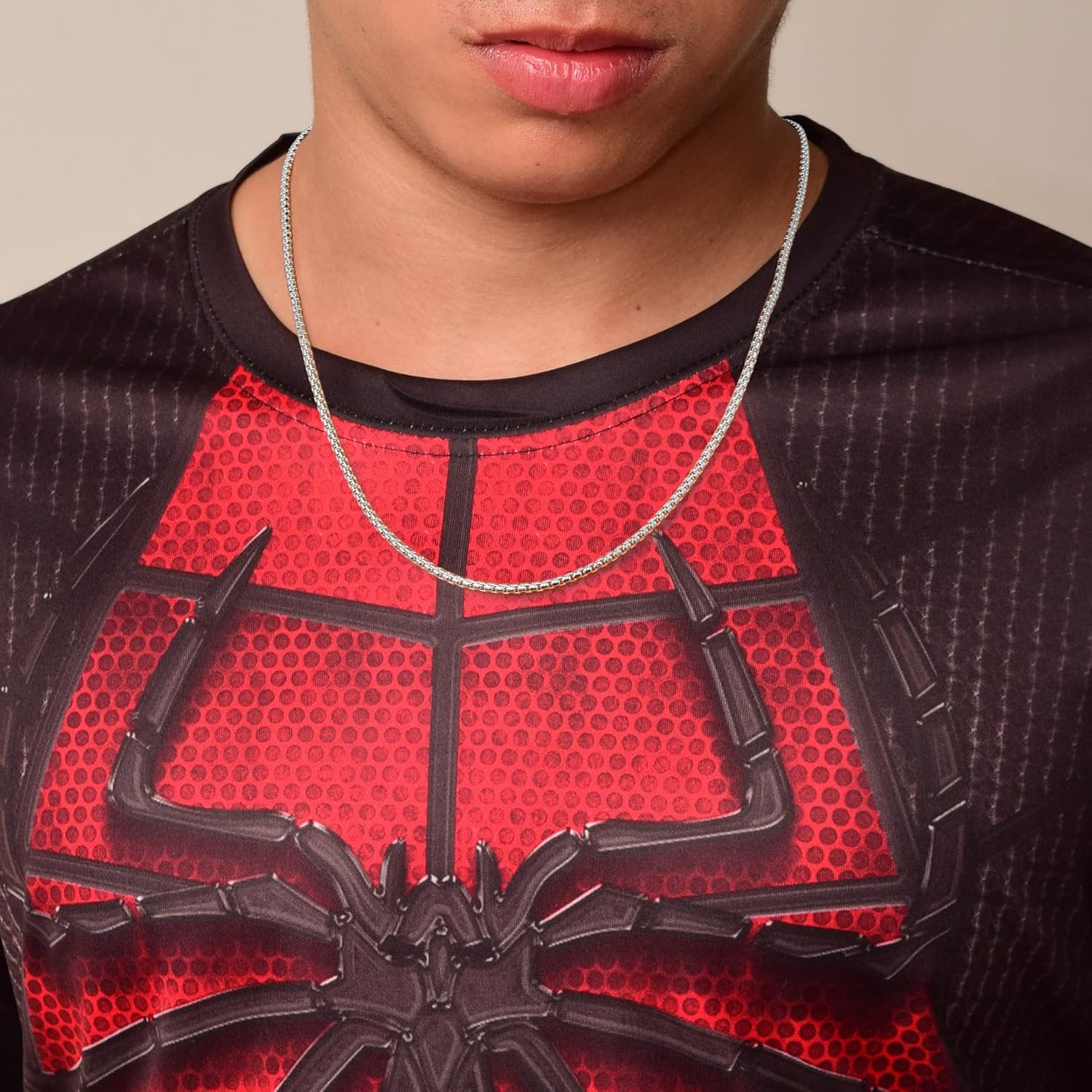 OCHCOH 925 Sterling Silver Clasp 2mm2.53mm Gold | Silver Box Chain for Men Women Silver Chain Necklace for Men Women 16, 18, 20, 22, 24, 26, 30 Inch - Image 6