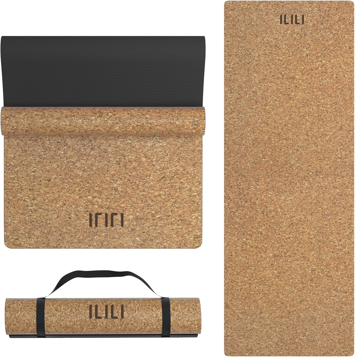 ILILI Eco Friendly Cork Yoga Mat