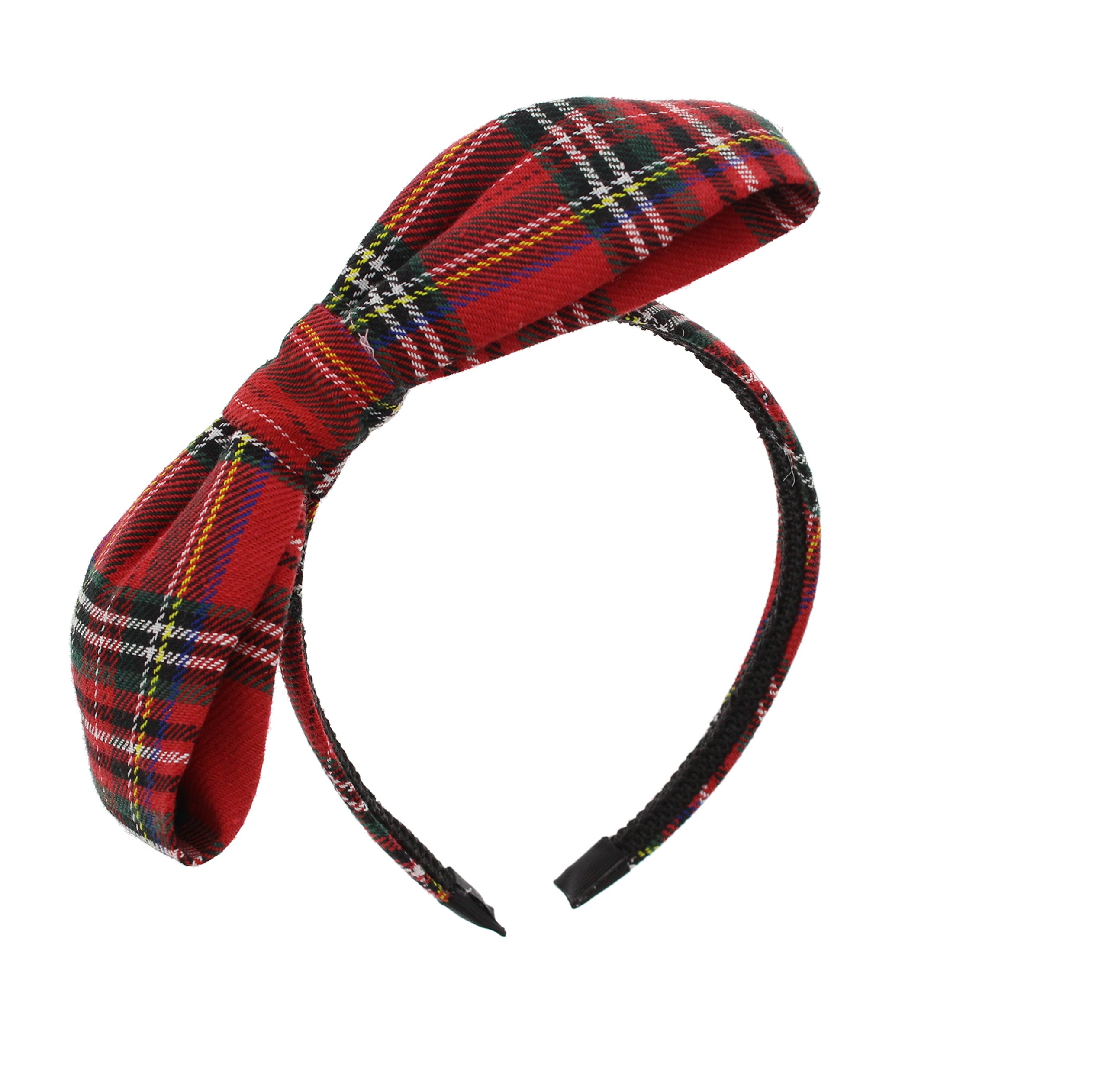Zac's Alter Ego Tartan Alice Band with Large Bow