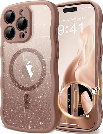 GVIEWIN for iPhone 16 Pro Case Compatible with Magsafe [Not Yellowing]