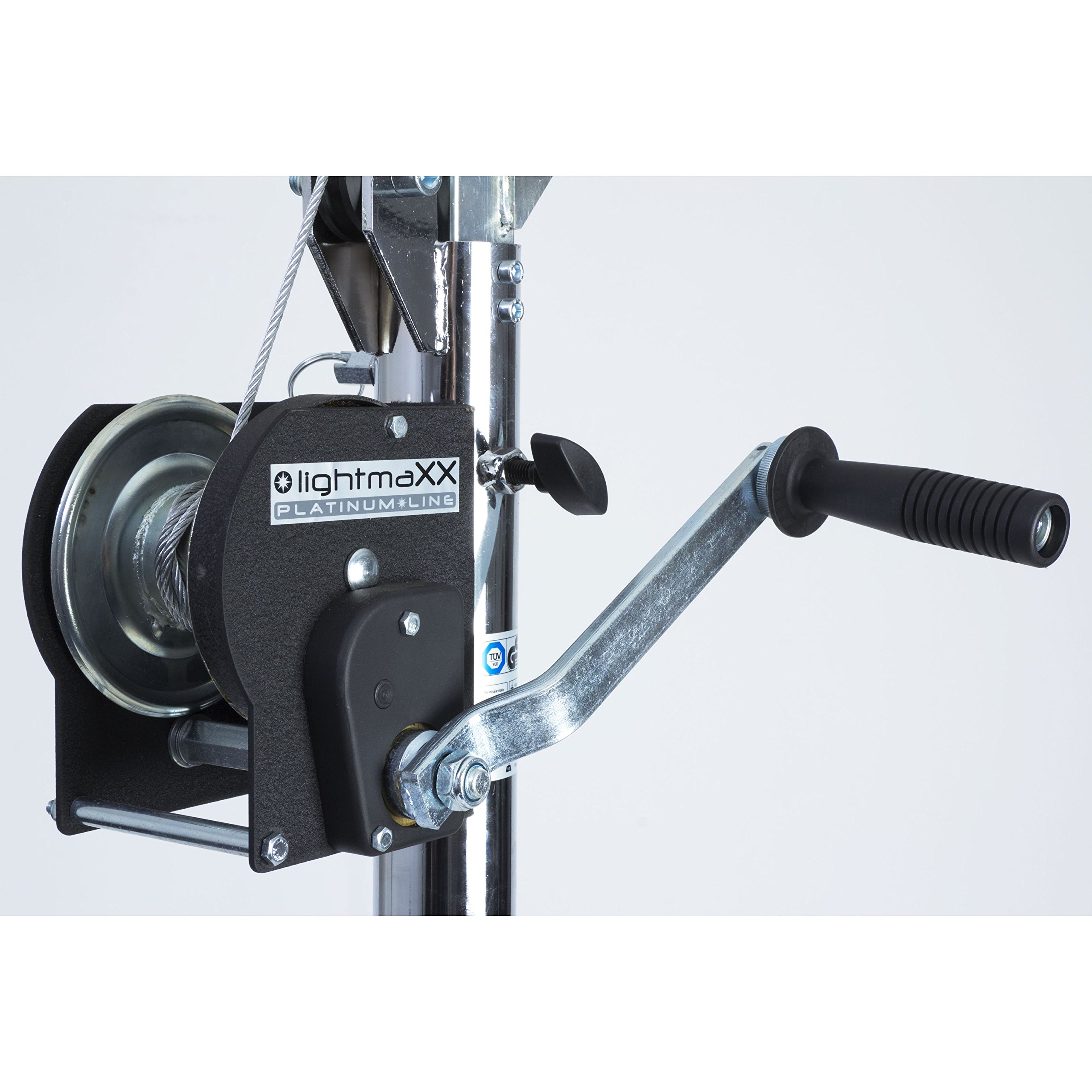 LS-4000 PRO WIND-UP STAND 4m, TV-spigot, TÜV/GS, 85kg - Supporto a manovella