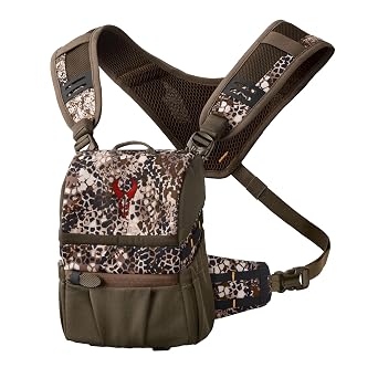 Badlands Bino X2 - Modular Binocular Harness System, Approach FX, Large | Featuring roomy optics storage, interior pockets and modular mounts for a customizable setup