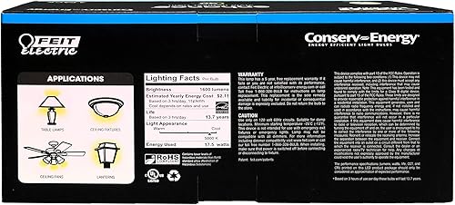 Miniatura 2 de Feit LED regulable 5000K luz diurna paquete de 4 (reemplazo de 100 W) 17.5 W