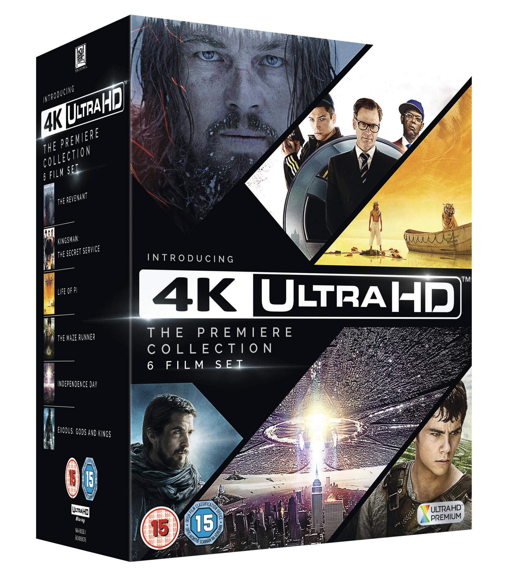 Premiere Collection 6 Film Boxset Ultra-HD [4k Ultra-HD + Blu-Ray]
