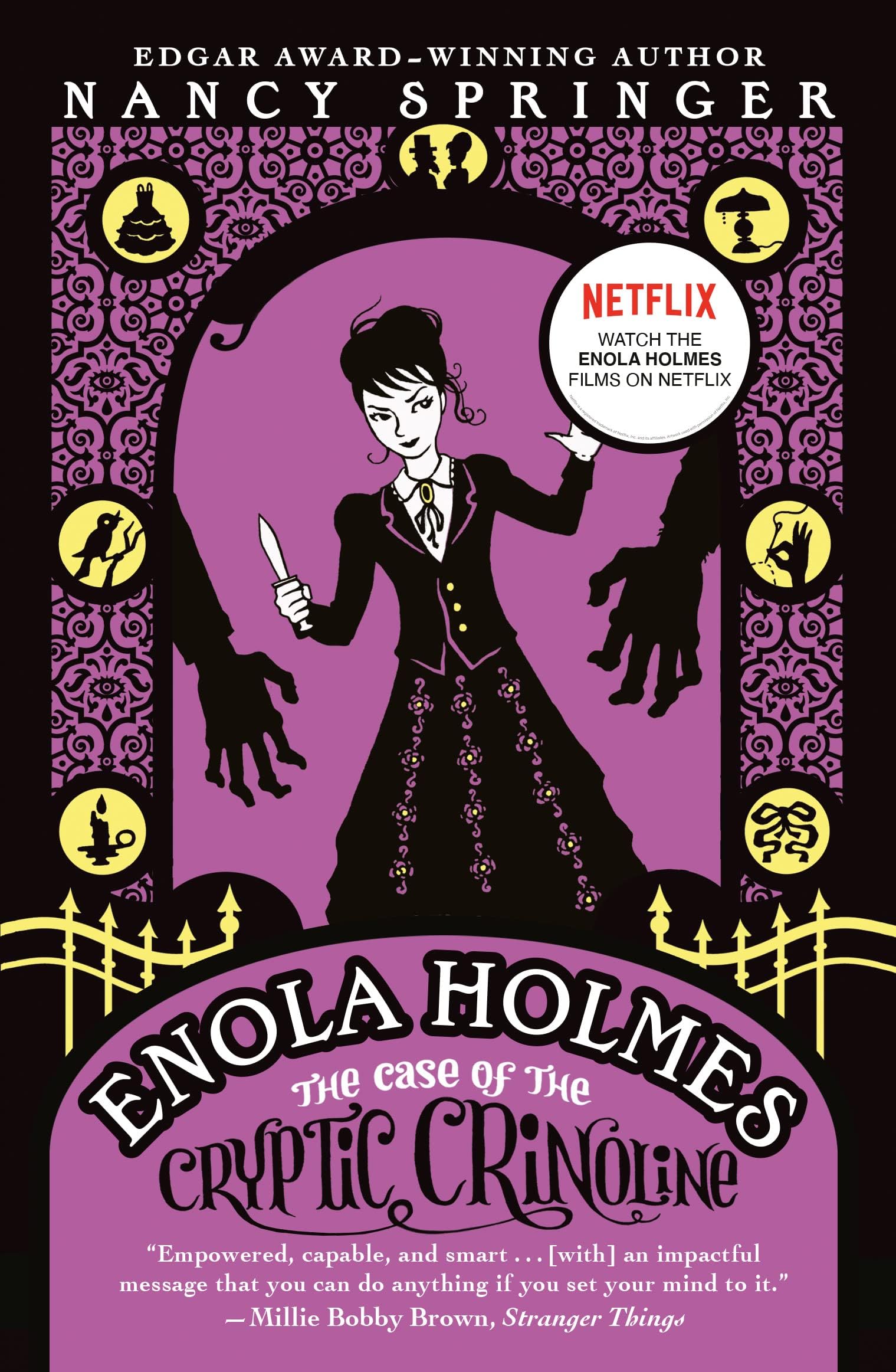 Enola Holmes: The Case of the Cryptic Crinoline (An Enola Holmes Mystery Book 5)