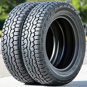 2 x Armstrong Tru-Trac AT LT235/85R16 120/116S All Terrain E (10 Ply) Tires