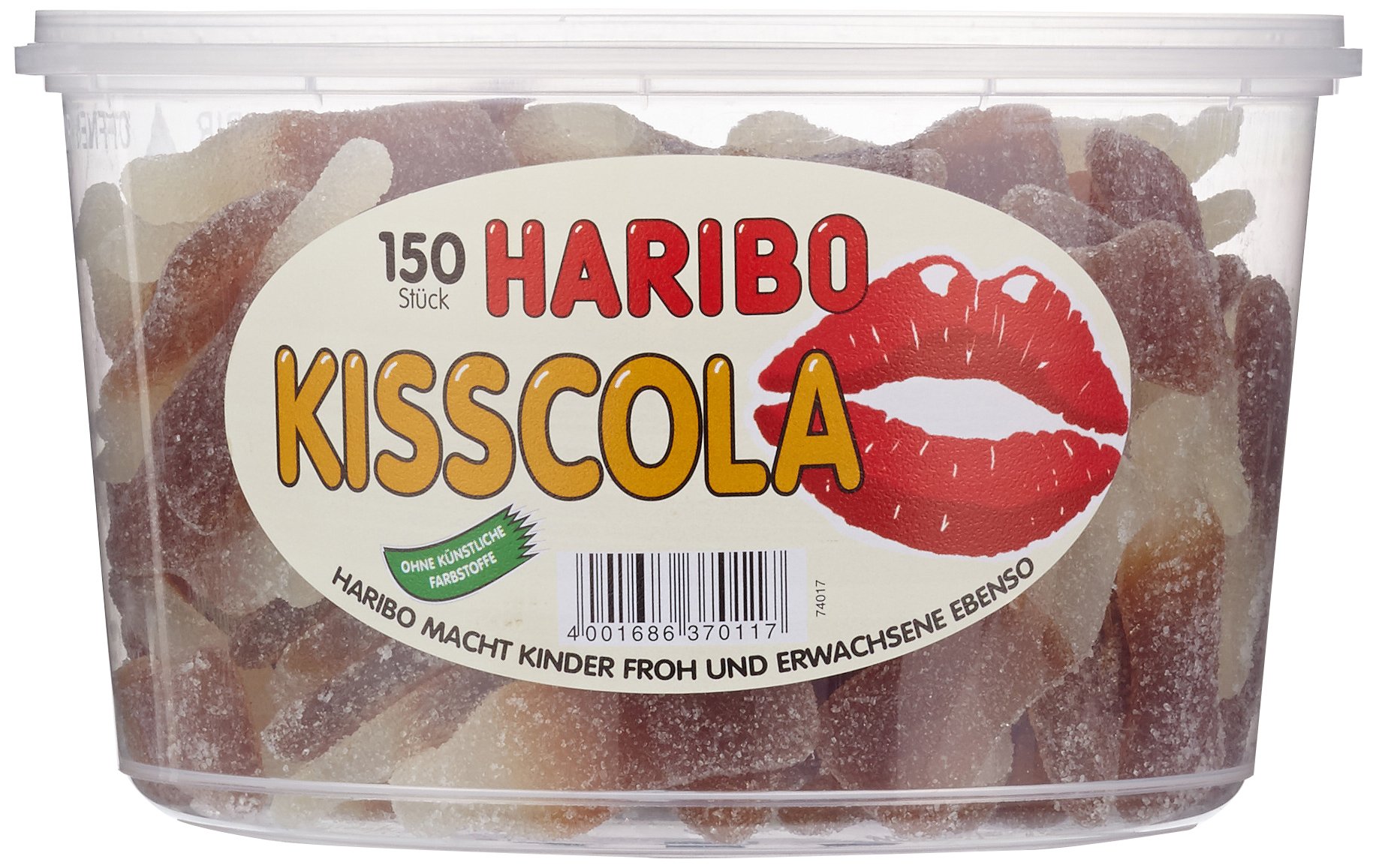HARIBO Fruchtgummi Kiss-Cola 150 Stück