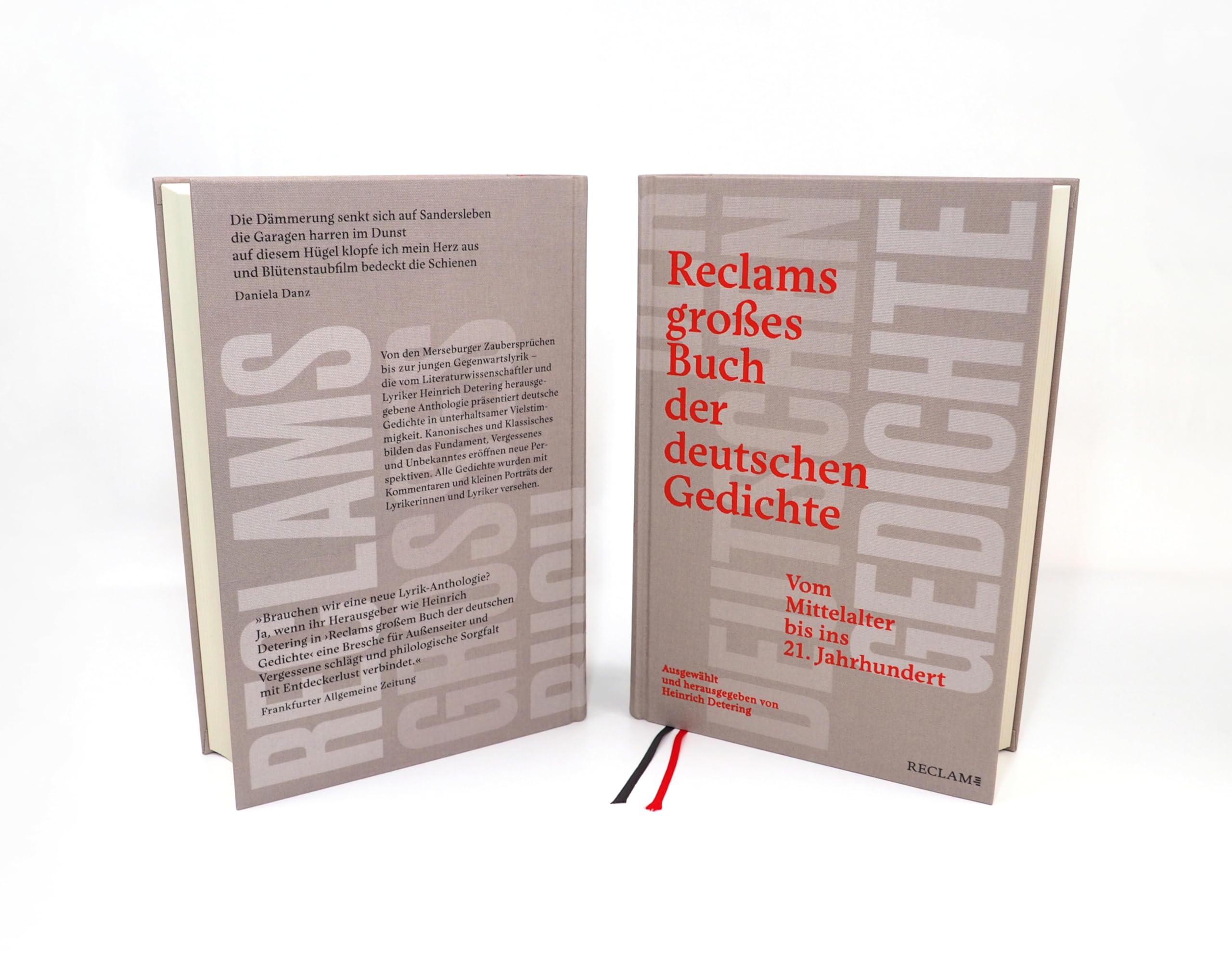 Reclams großes Buch der deutschen Gedichte. Vom Mittelalter bis ins 21. Jahrhundert: Das beste Hausbuch deutscher Lyrik – Gedichte aus über 1200 Jahren