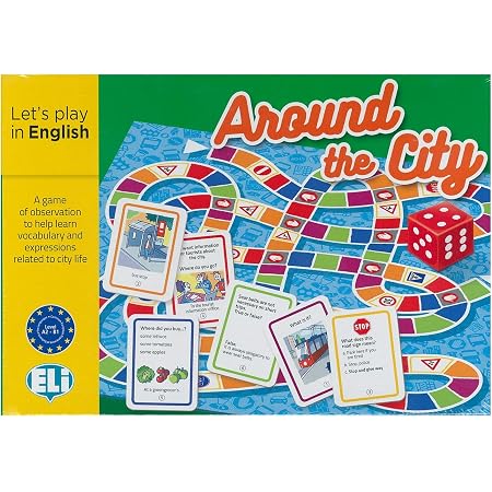 Amazon Eli Game 英語教材 ボードゲーム English Championship カードゲーム トランプ おもちゃ